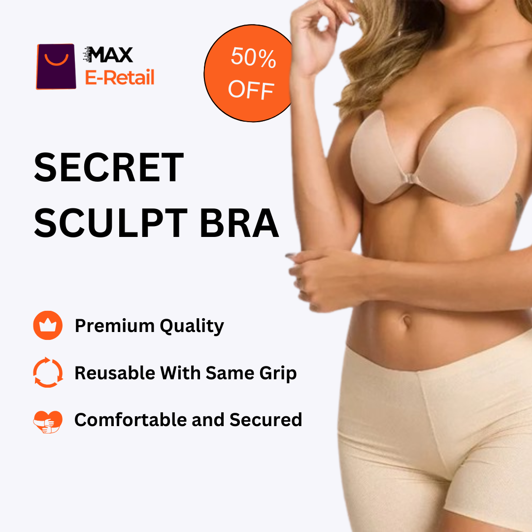 Secret Sculpt Bra  Perfect Stick on Bra – Max E-Retail
