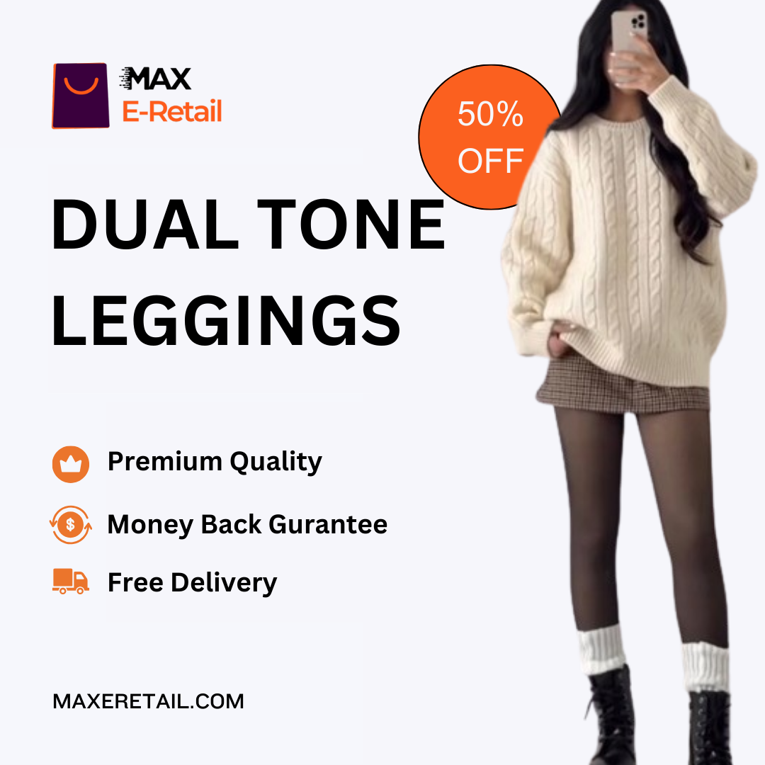 Dual Tone Fleece Leggings